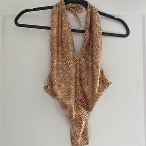 PacSun Snake Print Swimsuit